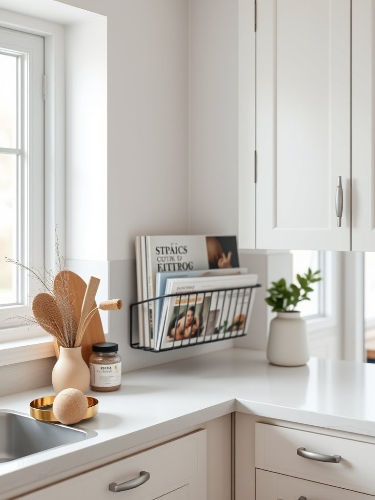 Add a Floating Magazine Rack