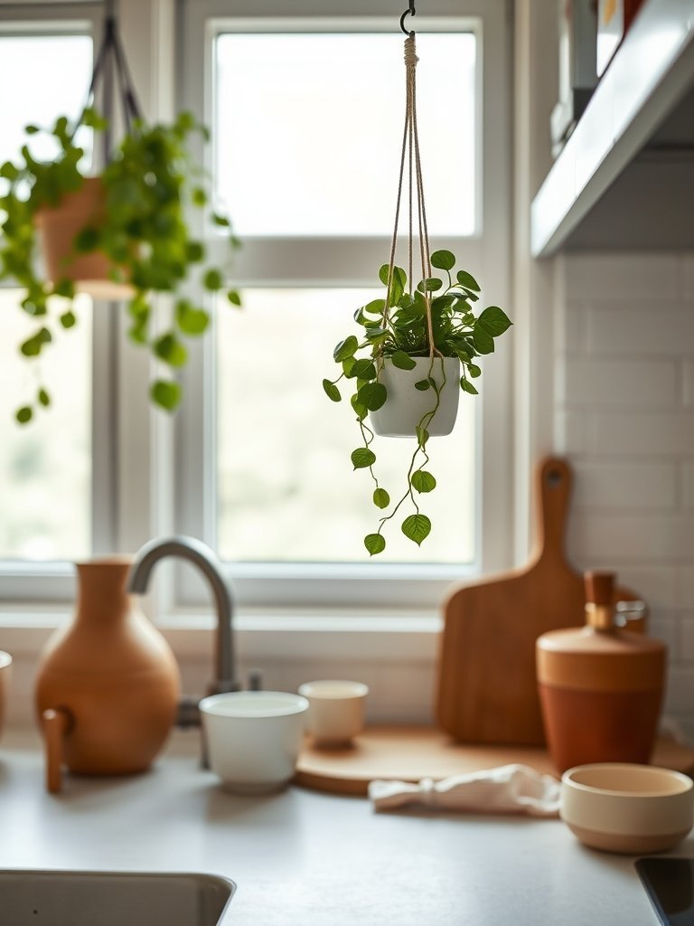 Add a Small Hanging Plant