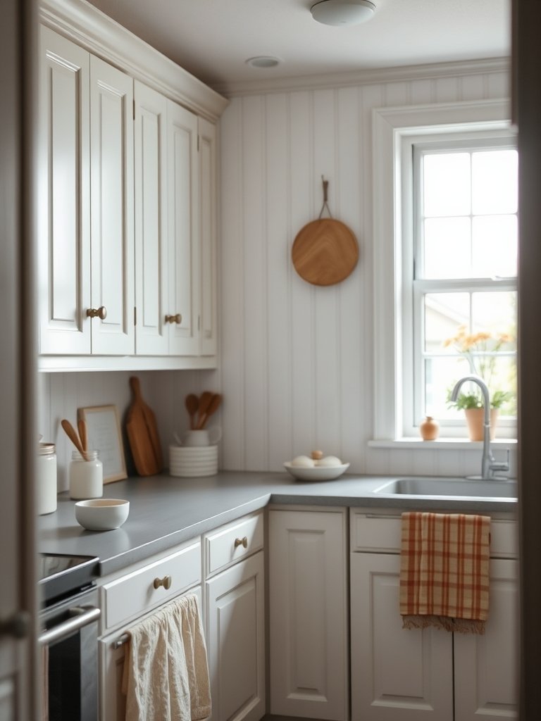 Add Beadboard To Cabinet Backs