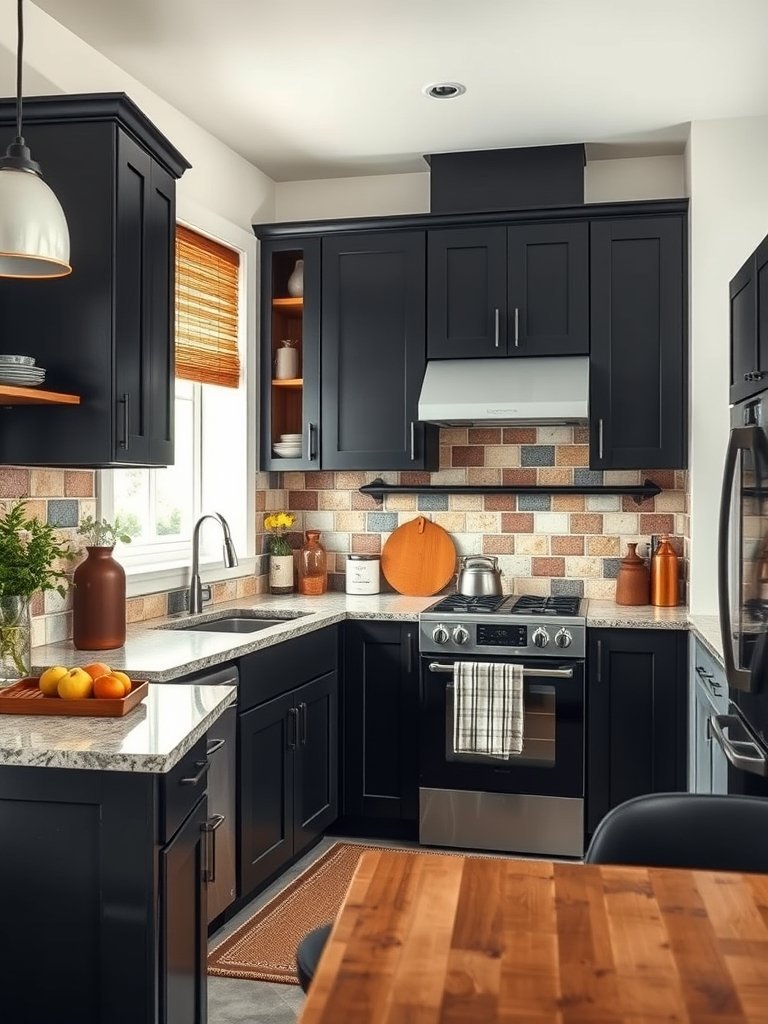 Add Colorful Tile Backsplashes