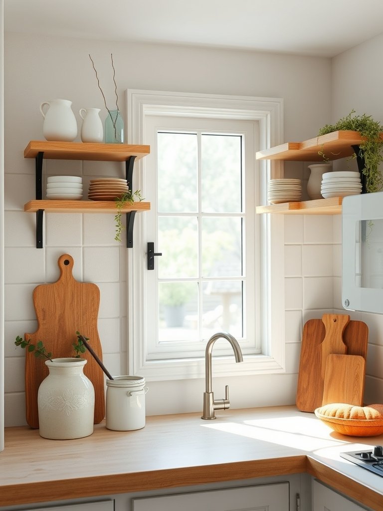 Add Corner Shelf Units
