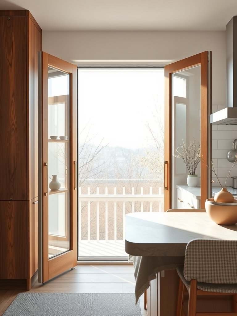 Add Glass Doors For Open Views