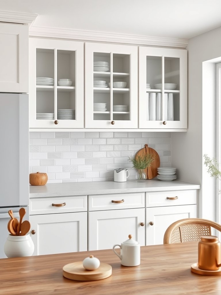 Add Glass Fronts To Selected Uppers