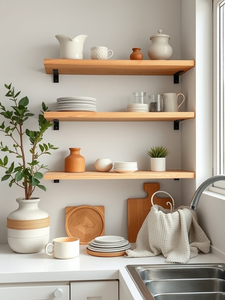 Add Open Shelving For Decor