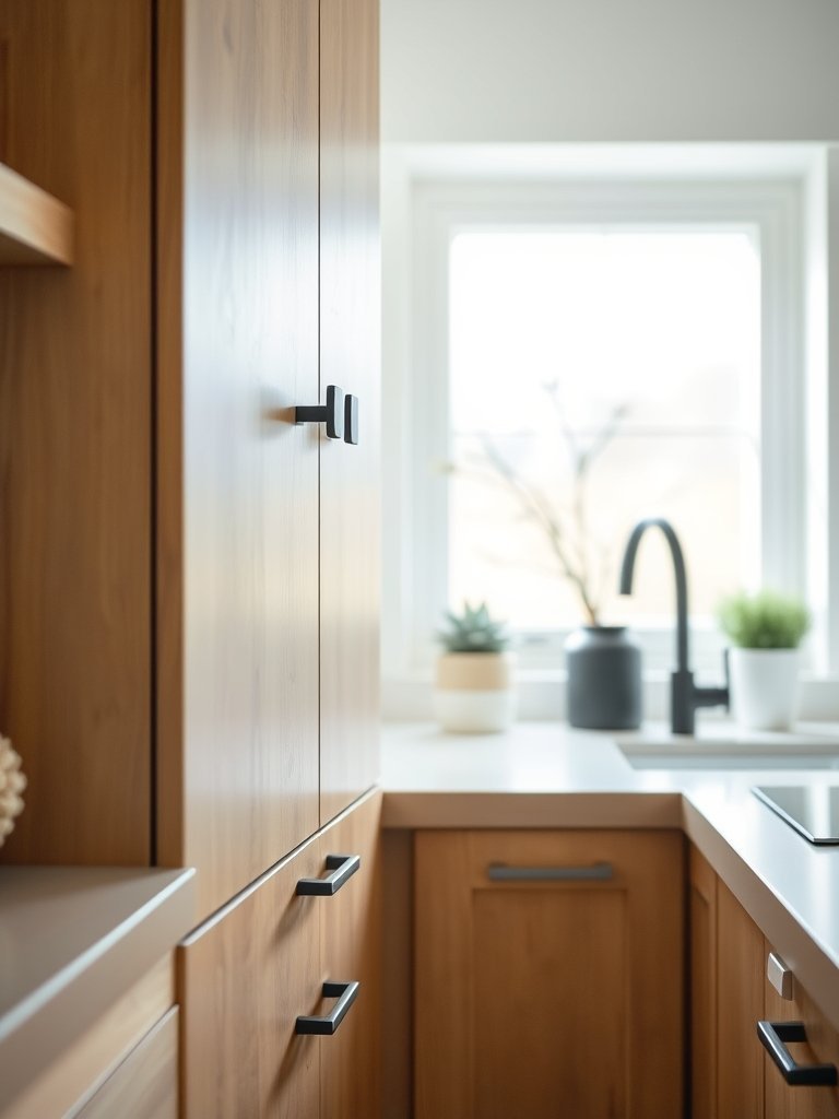 Add Sleek Black Modern Hardware
