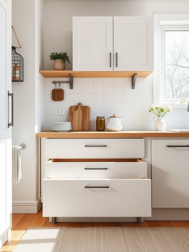 Add Under Cabinet Drawers