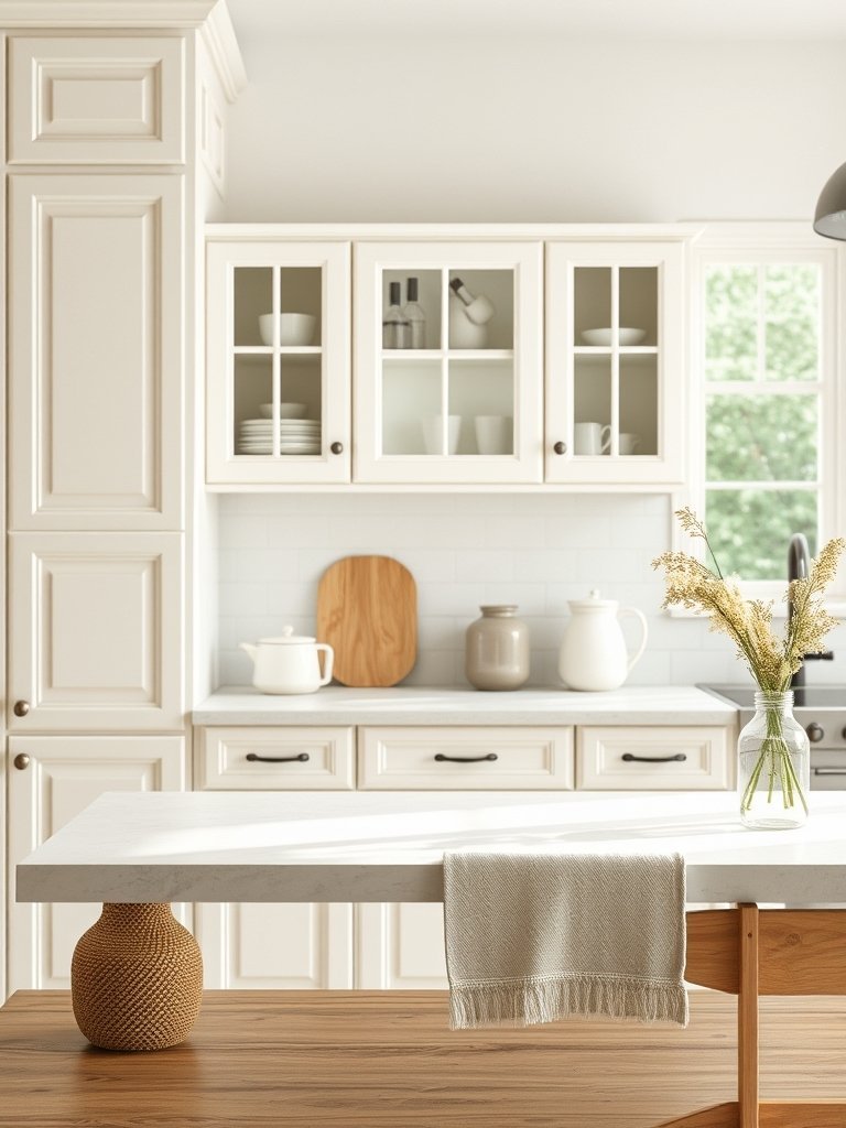 Antique Cream With Glazed Edges