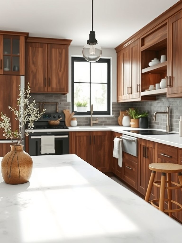 Apply Dark Stains for Dramatic Contrast
