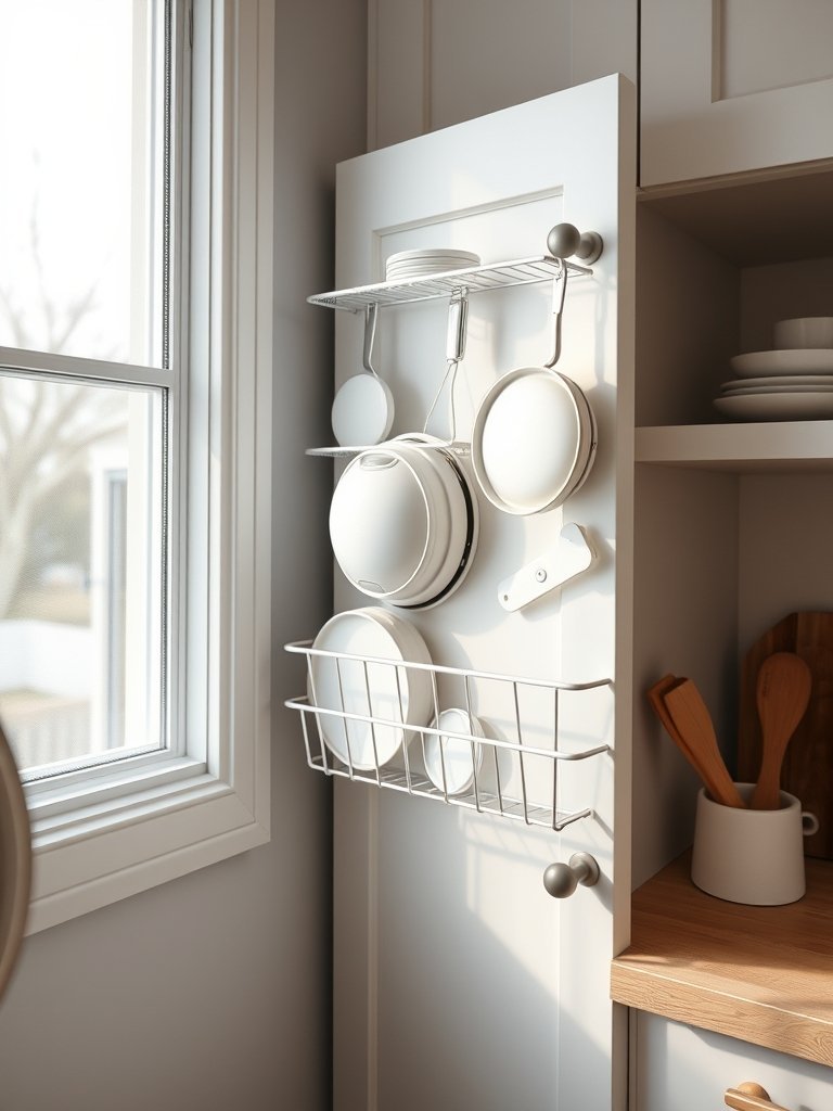 Attach Door Mounted Lid Racks