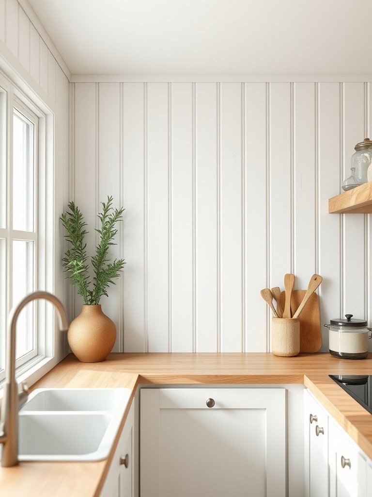 Beadboard Backing For Depth