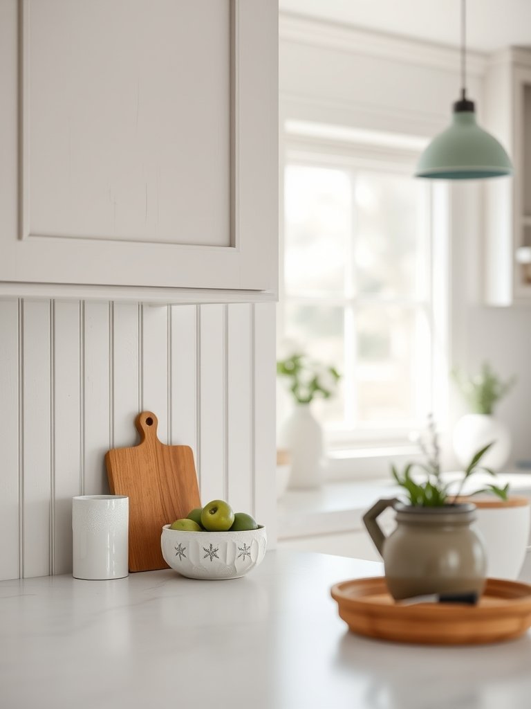 Beadboard Cabinet Details