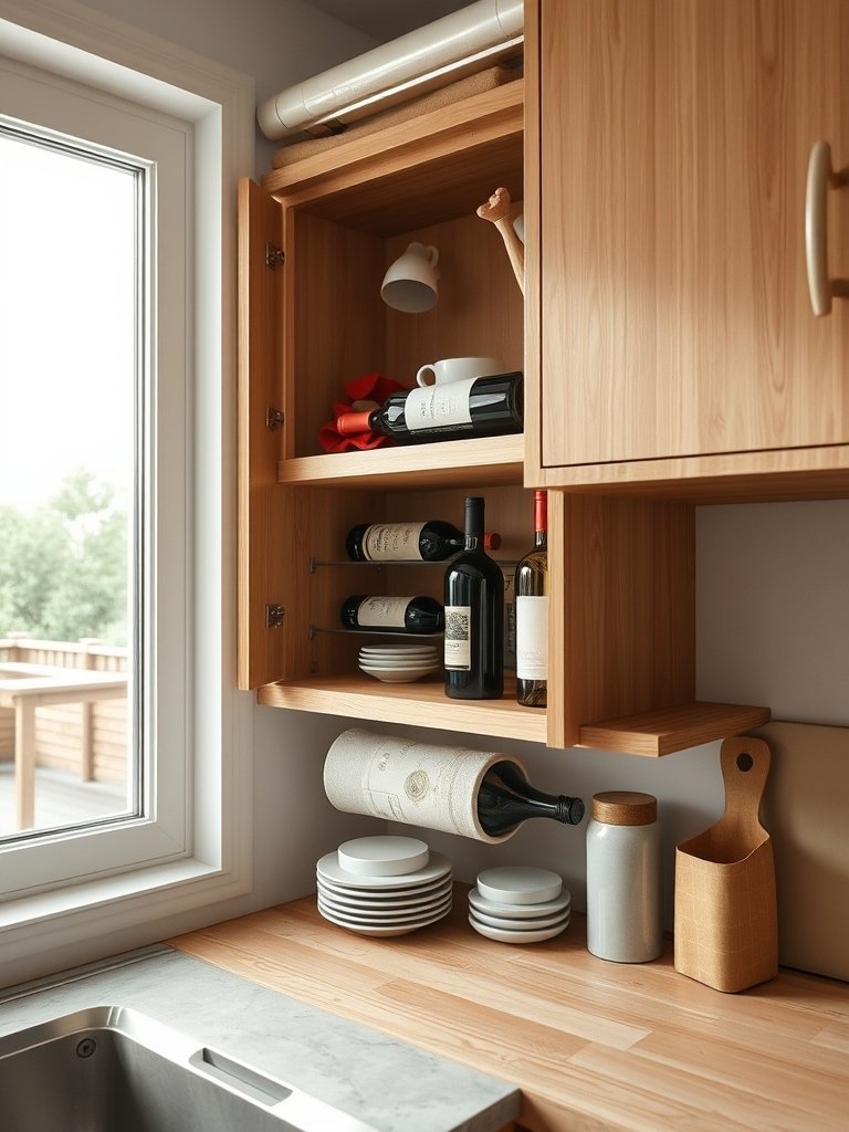 Build A Hidden Wine Rack