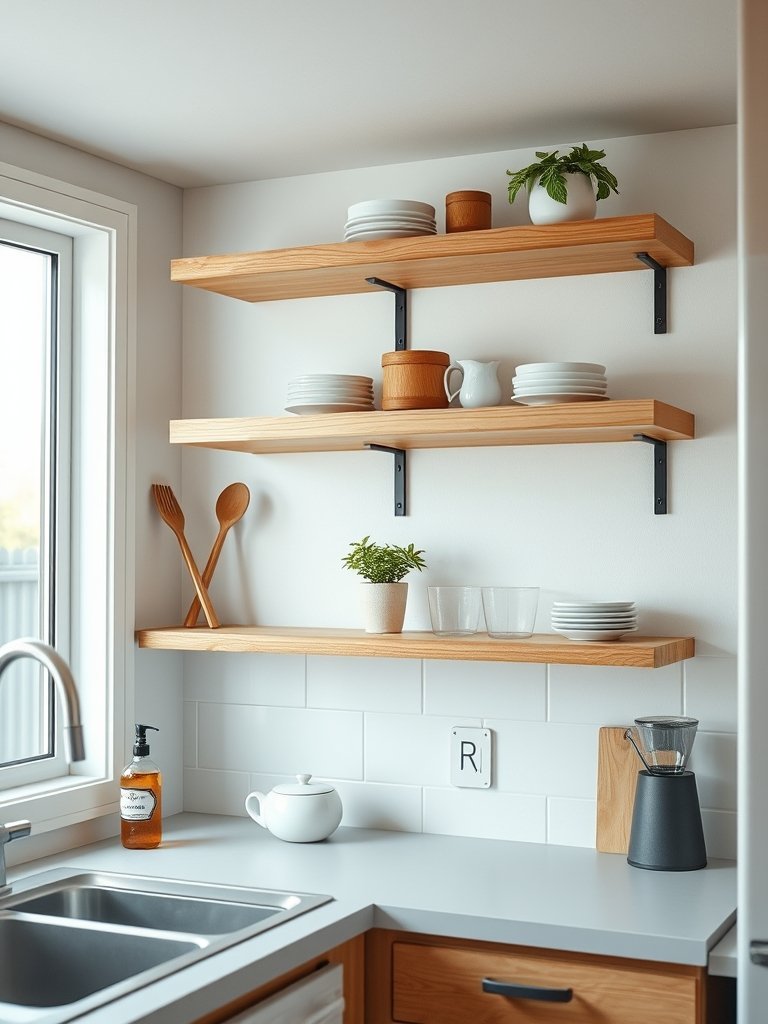 Build Floating Wood Shelves