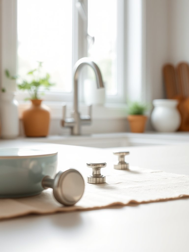 Change Out The Cabinet Knobs