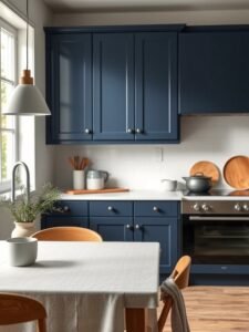 Choose a Matte Navy Finish