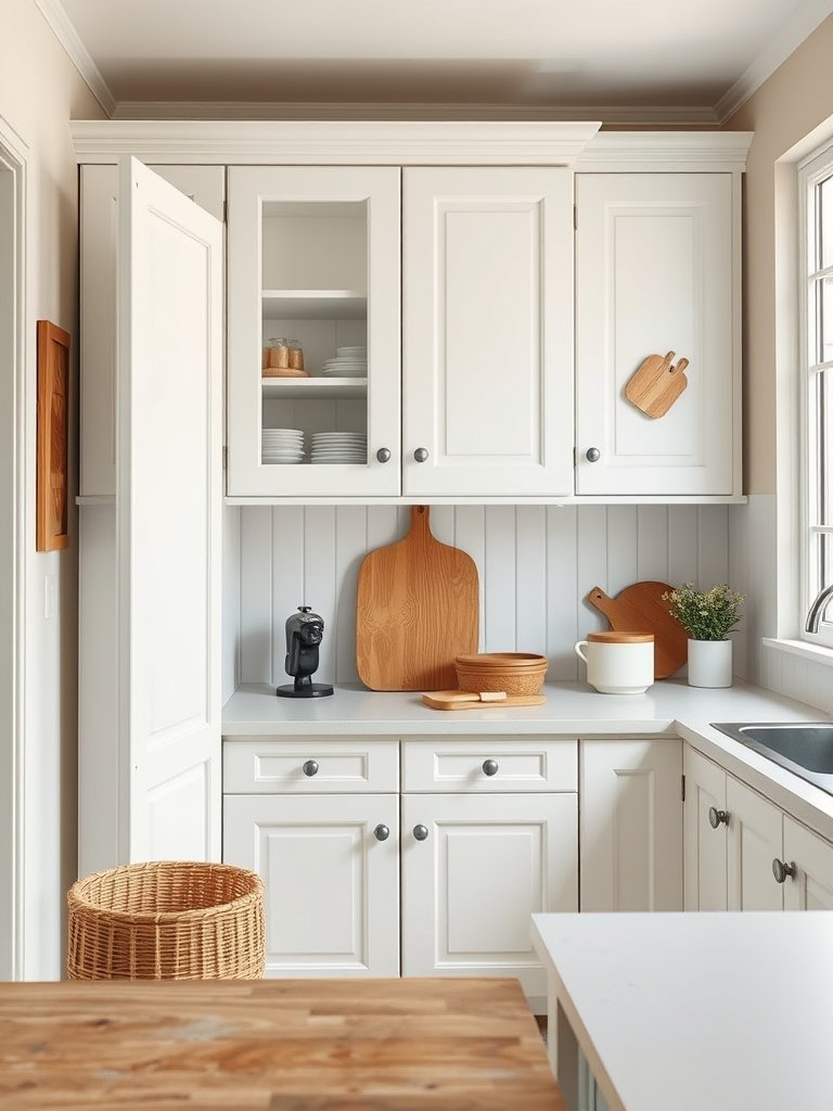 Contrast The Pantry With Paint