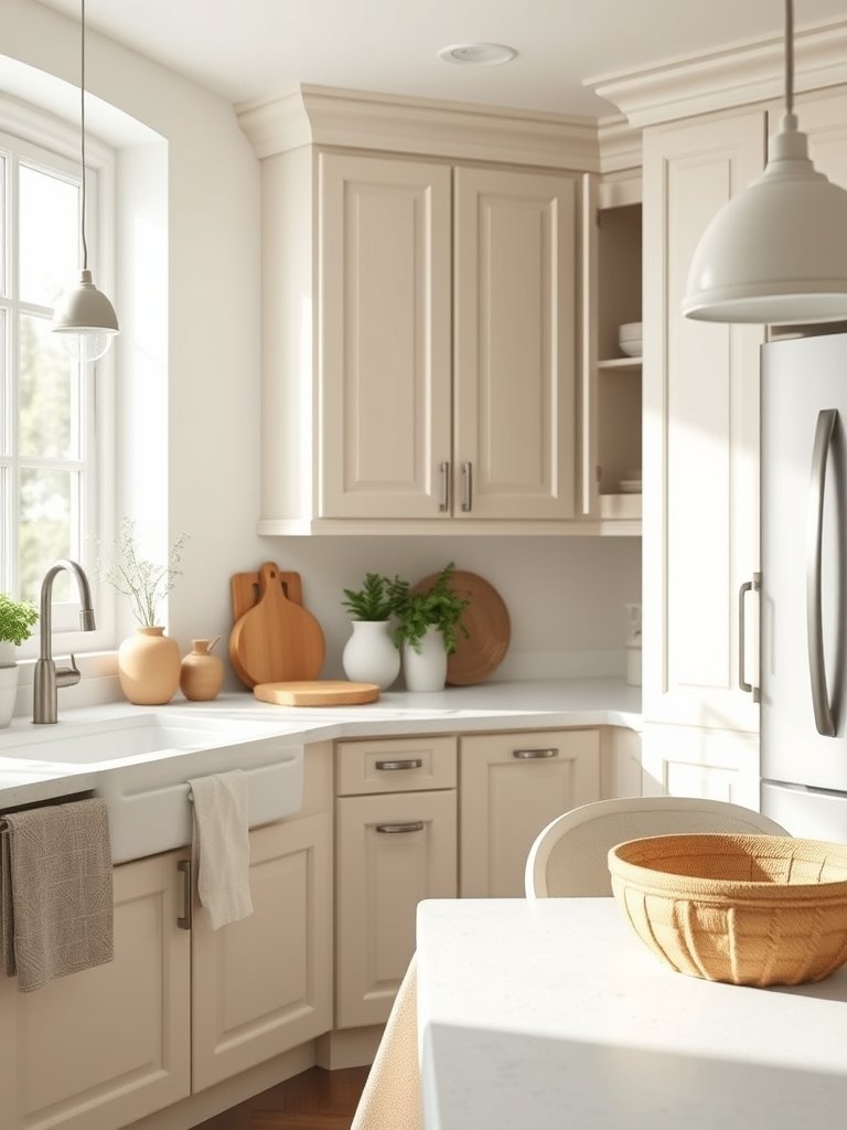 Creamy Mushroom Cabinet Paint