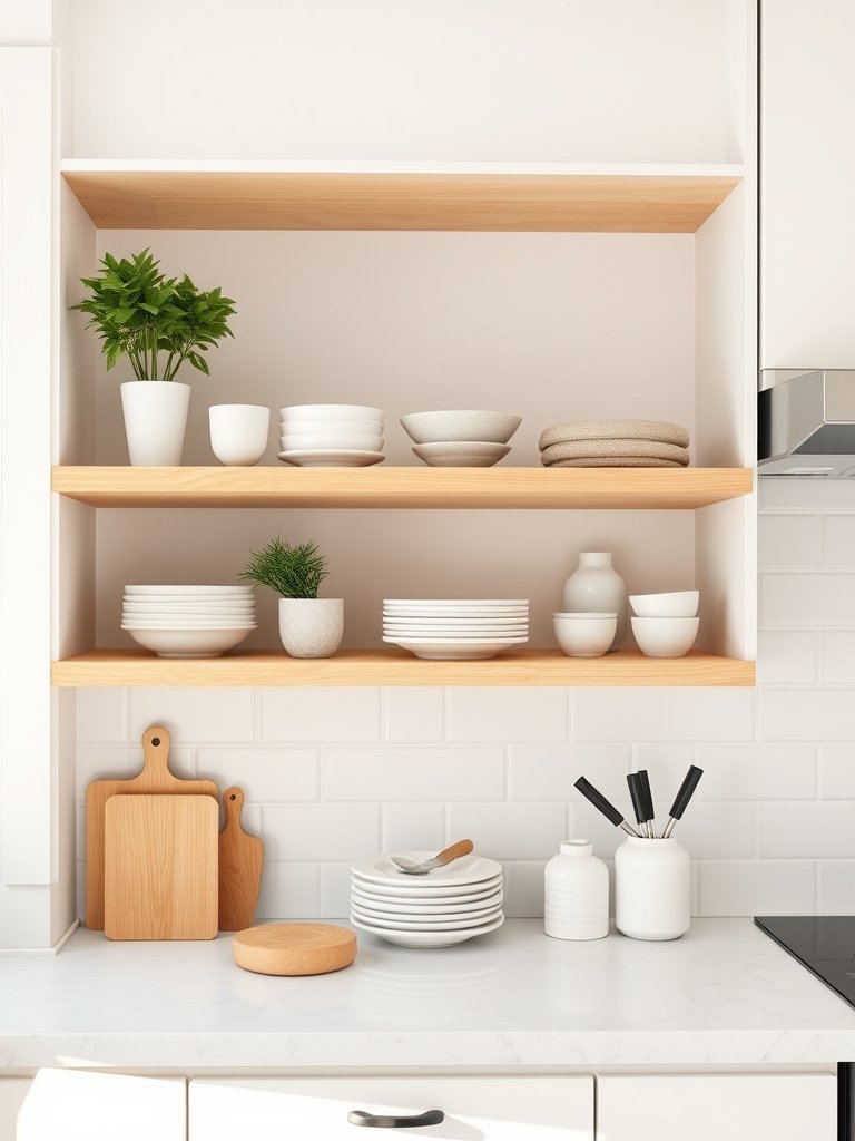 Create Open Shelf Sections