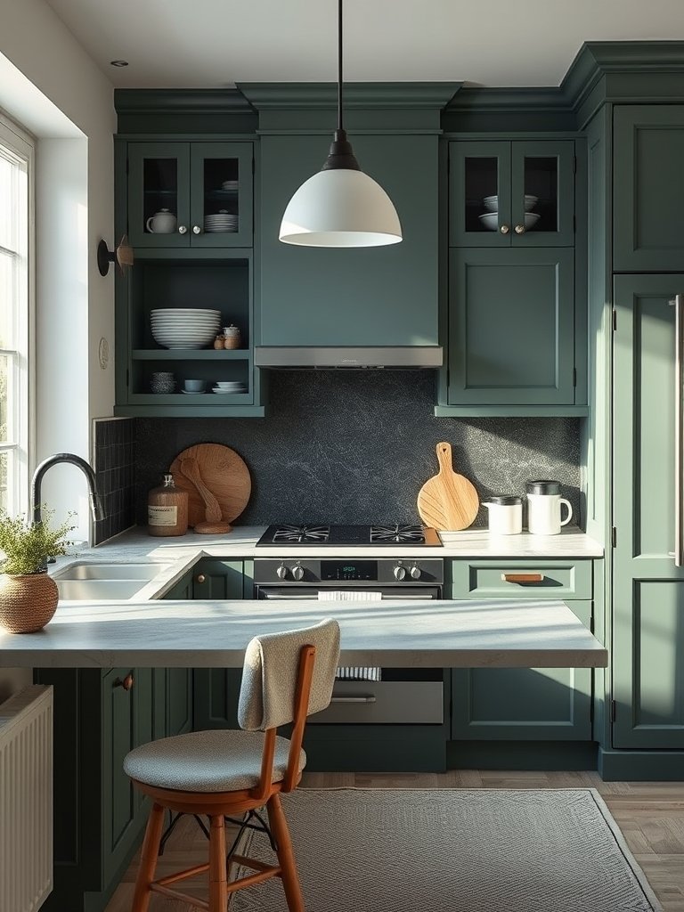 Dark Sage For Small Spaces