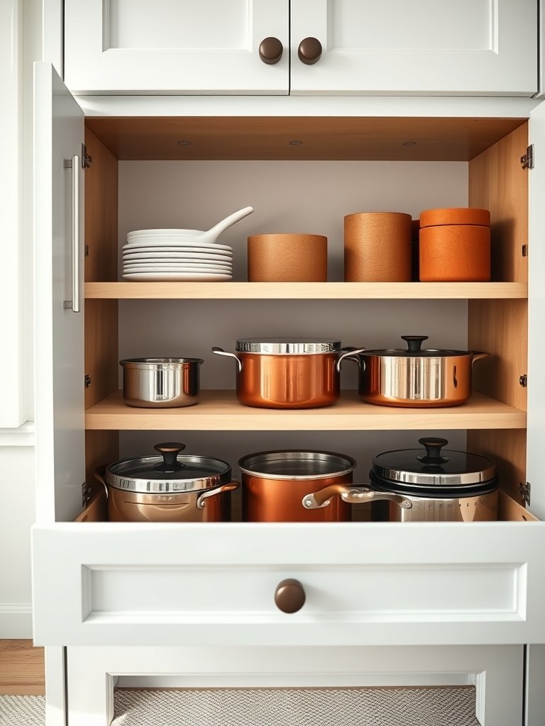 Deep Drawers for Pots