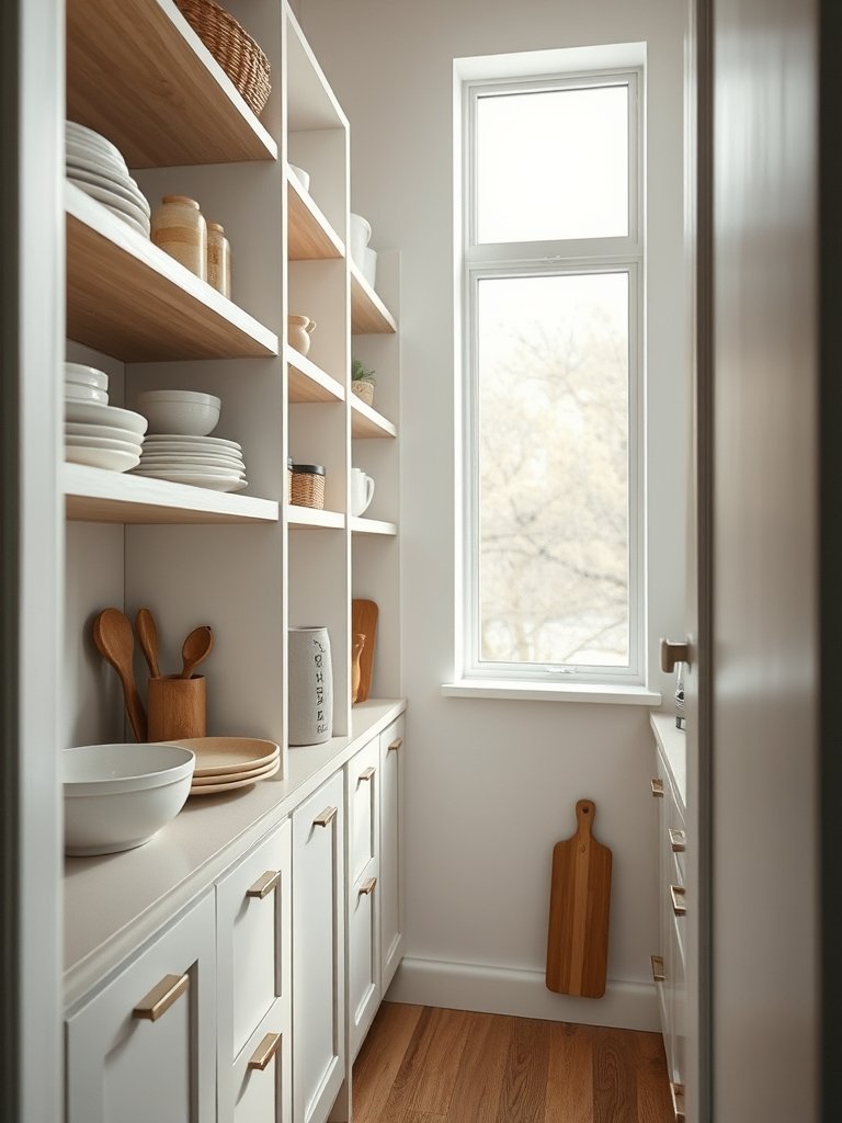 Deep Narrow Pantry Shelves
