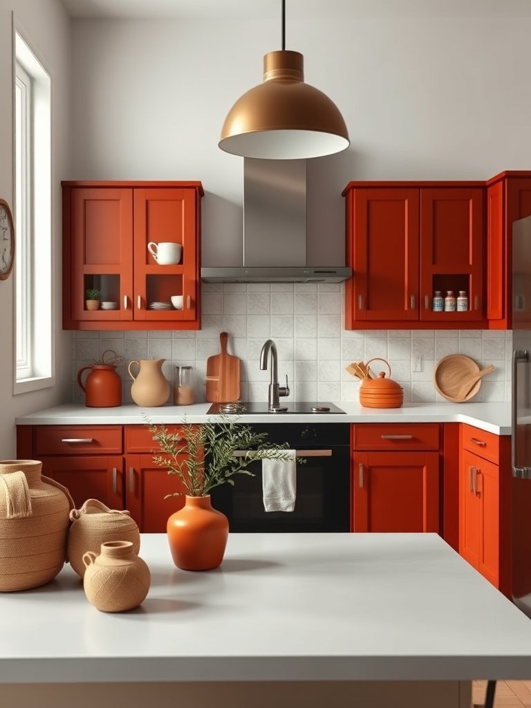 Earthy Terracotta for Warmth
