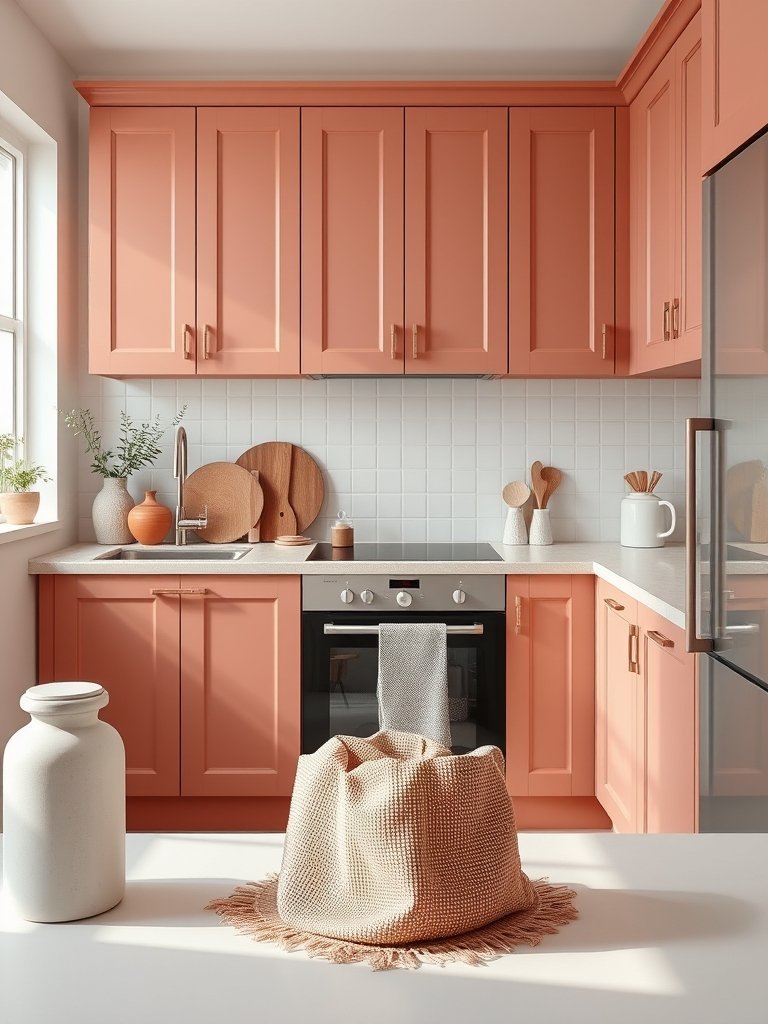Earthy Terracotta Pink Tones