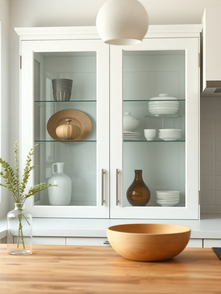 Glass Fronts to Show Decor