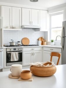 Go with Crisp White Paint