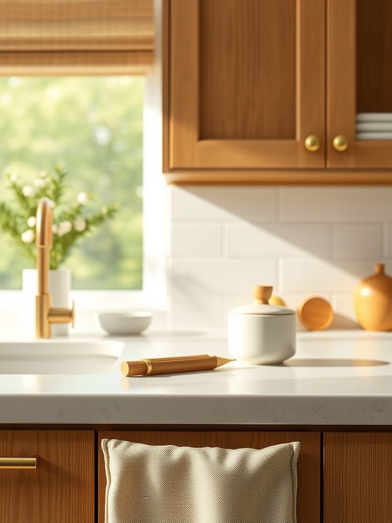 Gold Hardware Accents
