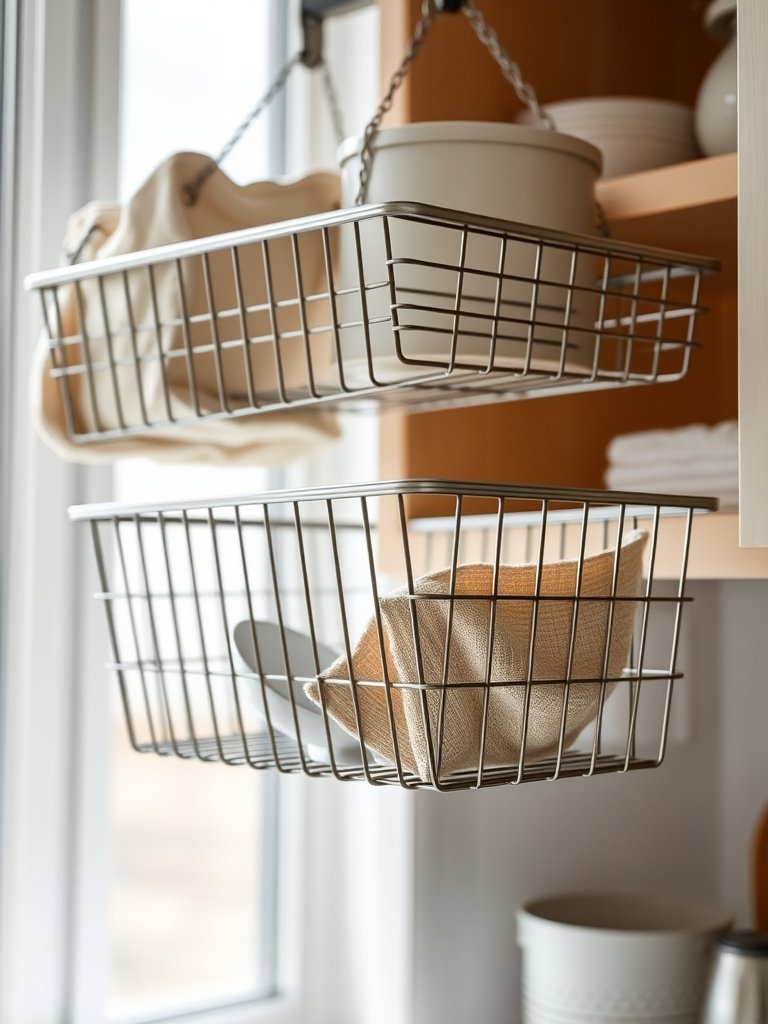 Hang Heavy Duty Metal Baskets