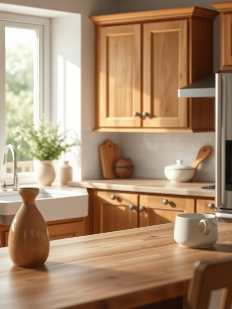 Honey Pine Country Cabinets