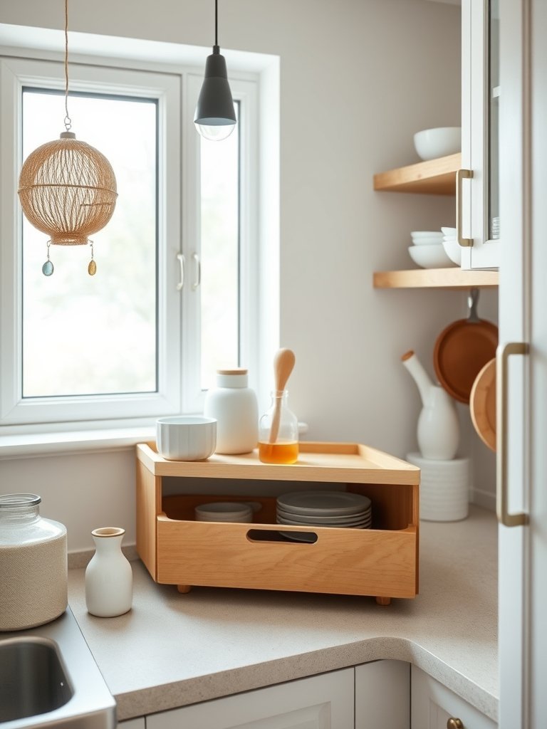 Include Blind Corner Swing Trays