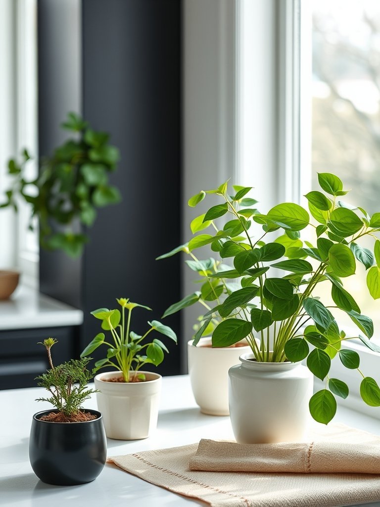Incorporate Natural Green Plants