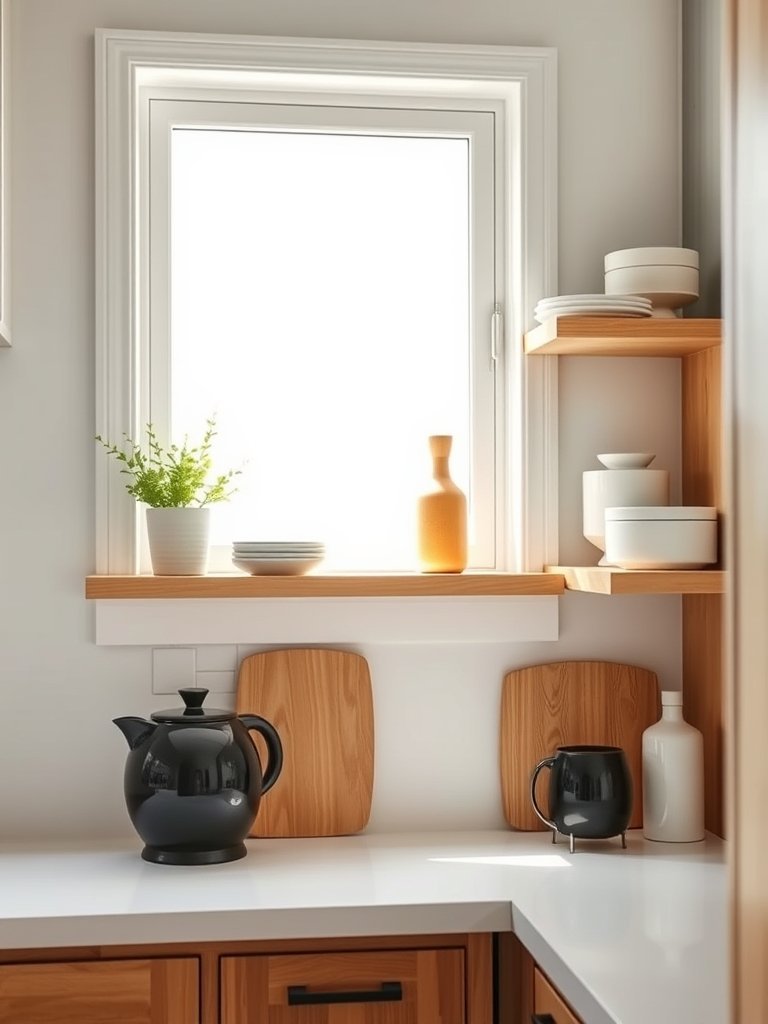 Incorporate Open Shelving for Easy Access