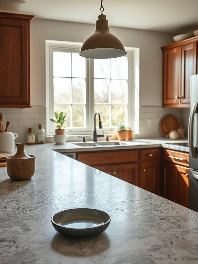 Incorporate Stone Countertop Patterns