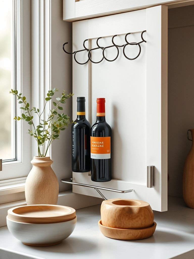 Install a Decorative Wine Rack