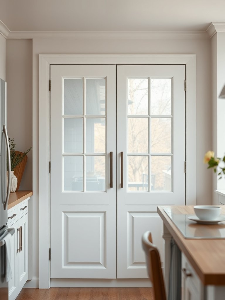 Install Glass Panels in Doors