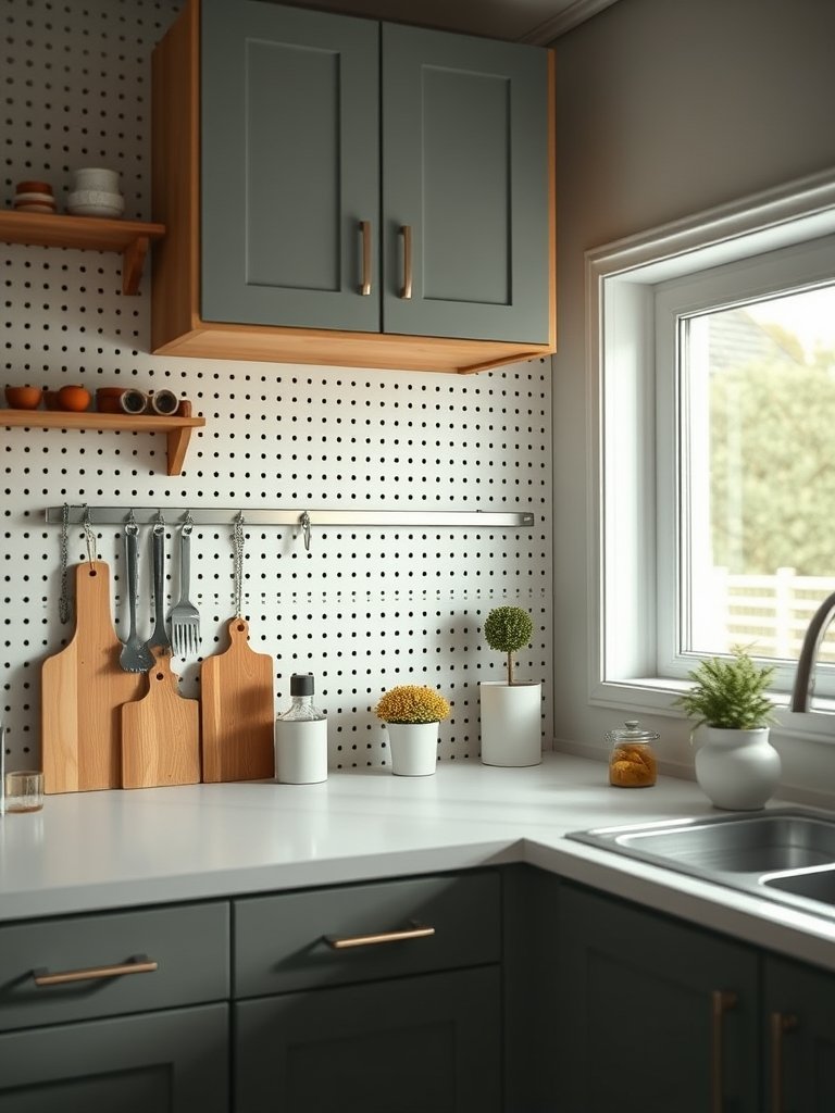 Install Modular Pegboard Walls