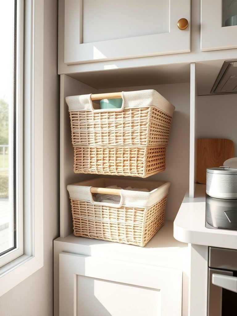 Install Pull Out Baskets For Access