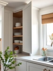 Install Pullout Shelves Inside Cabinets