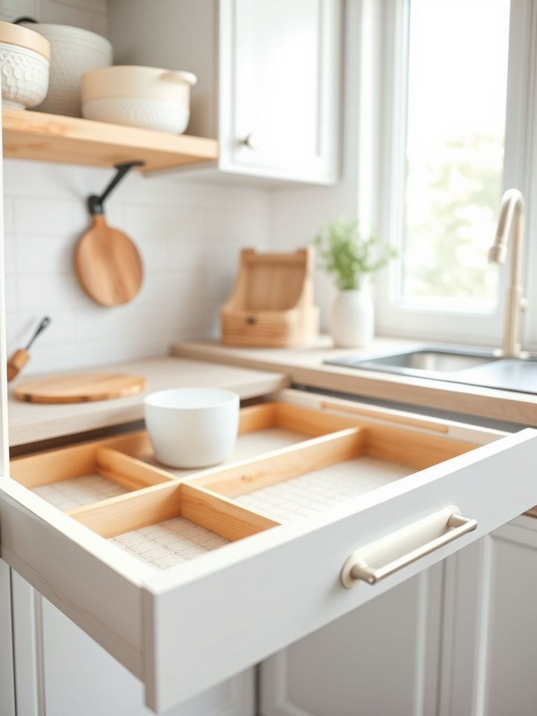 Install Roll Out Drawer Trays