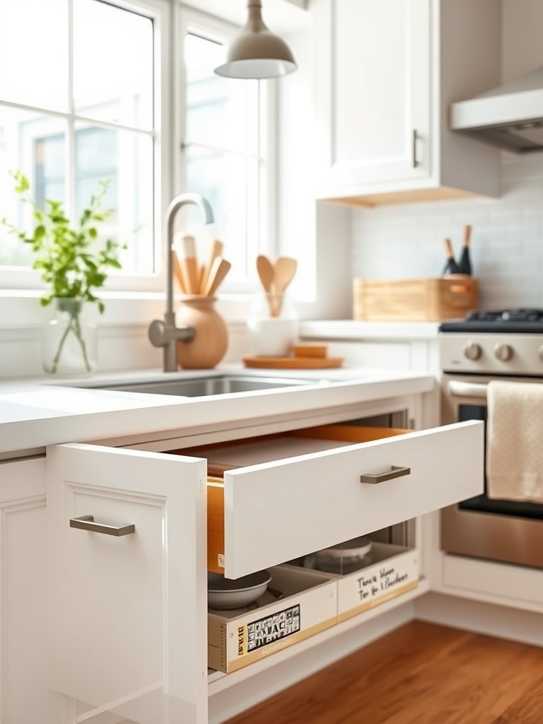 Install Toe Kick Drawers