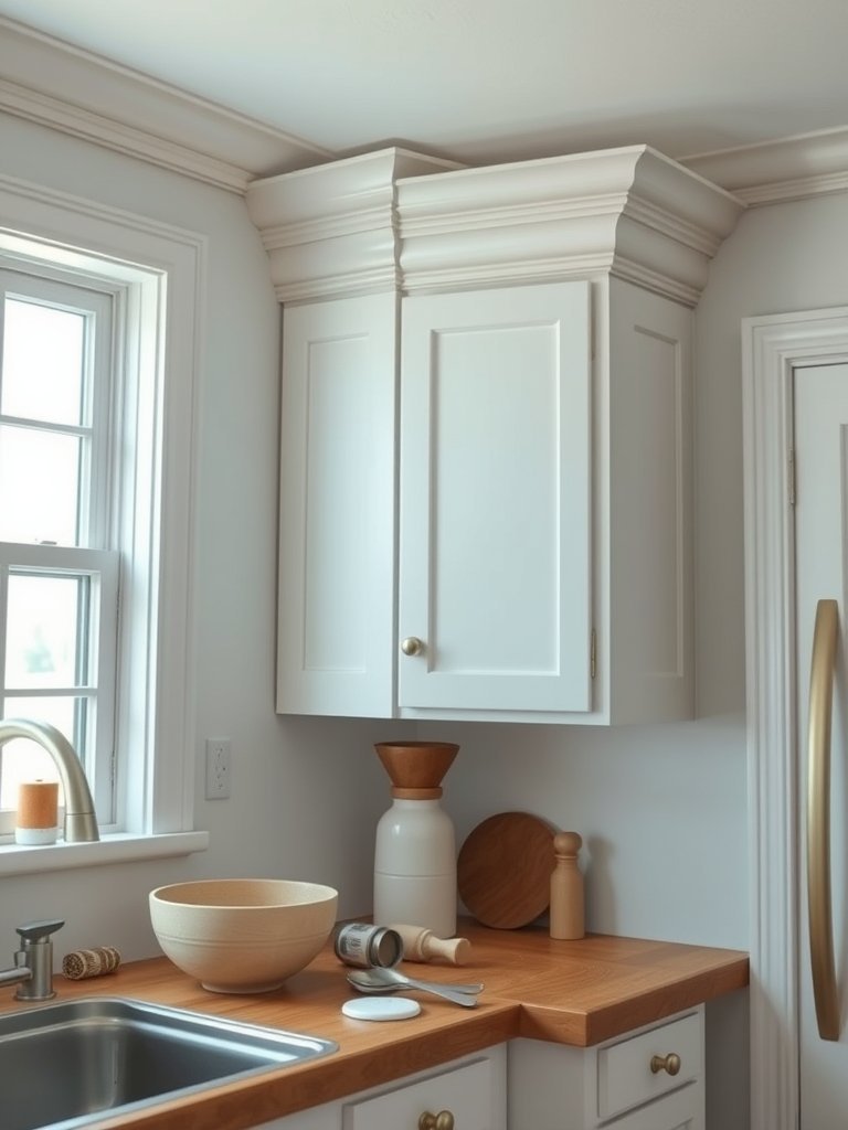 Installing Decorative Crown Molding