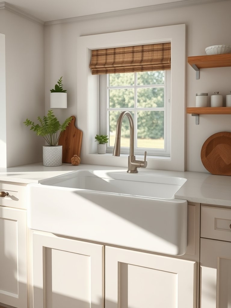 Large Apron Front Sink