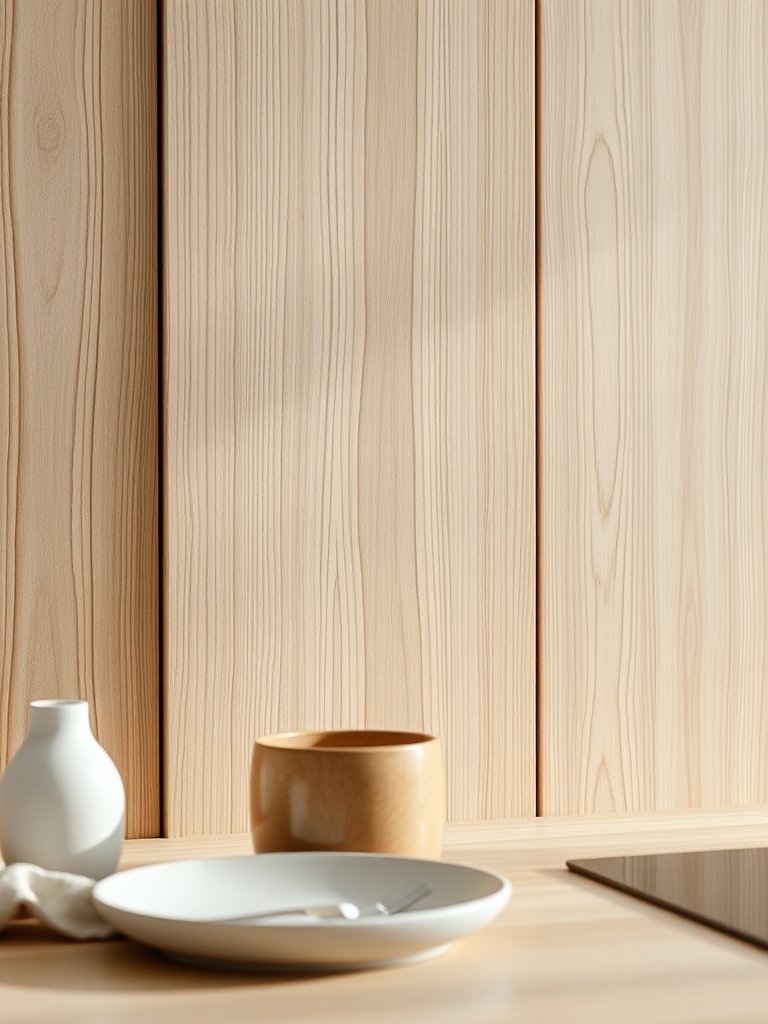 Light Oak Wood Grain Texture