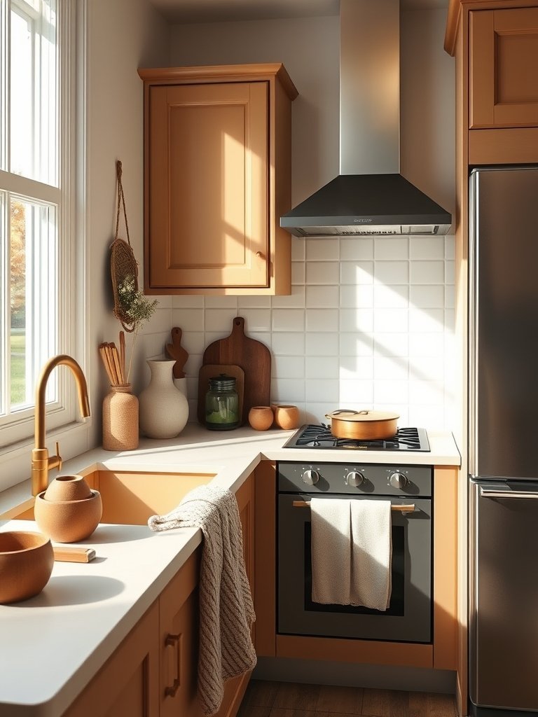 Mix Brown With Creamy White Paint