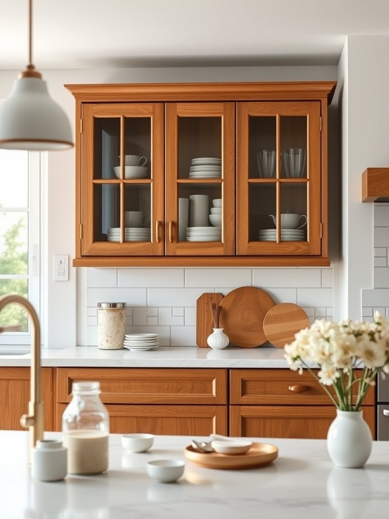 Mix In Glass Cabinet Inserts