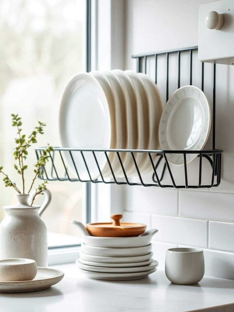 Mount A Decorative Plate Rack