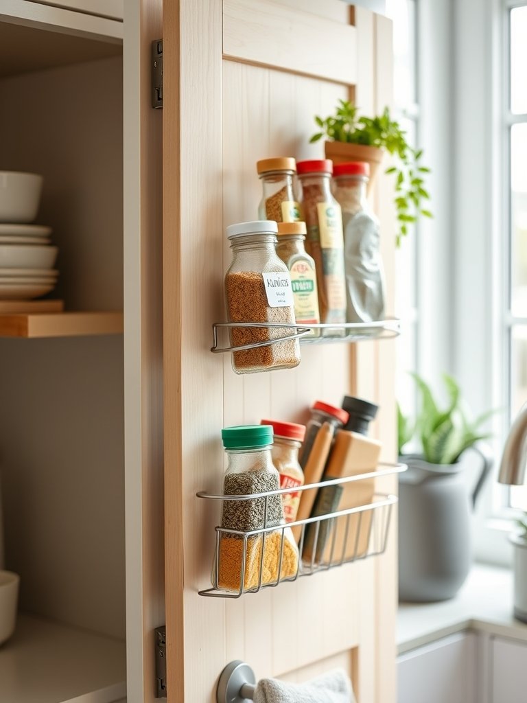 Mount Door Racks for Spices